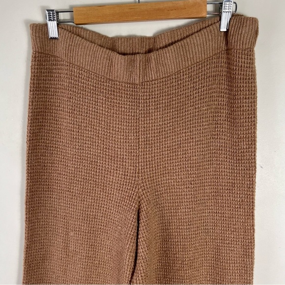 Happily Grey Women’s Brown High Rise Wide Leg Knit Pants Size XL Soft Stretchy - Picture 12 of 12